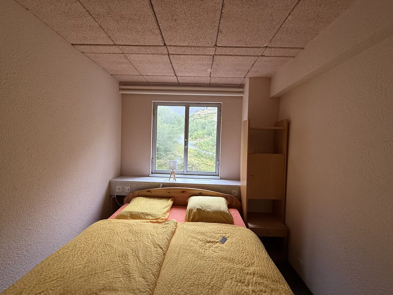 Panoramic view of glacier lakes